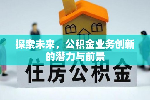 定远探索未来，公积金业务创新的潜力与前景