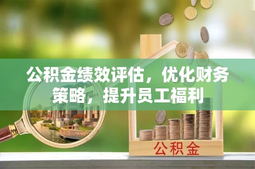 定远公积金绩效评估，优化财务策略，提升员工福利