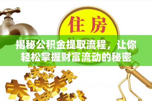 定远揭秘公积金提取流程，让你轻松掌握财富流动的秘密