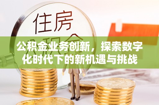 定远公积金业务创新，探索数字化时代下的新机遇与挑战