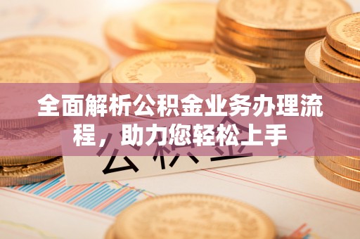 定远全面解析公积金业务办理流程，助力您轻松上手