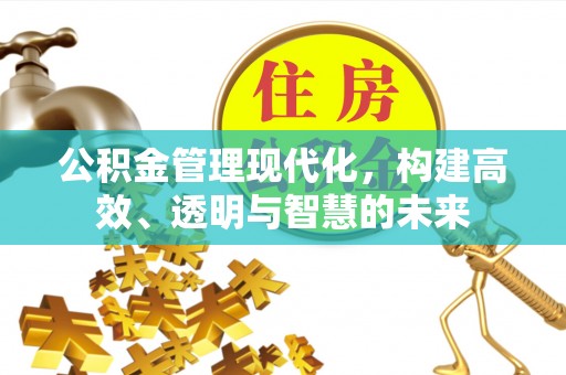 定远公积金管理现代化，构建高效、透明与智慧的未来