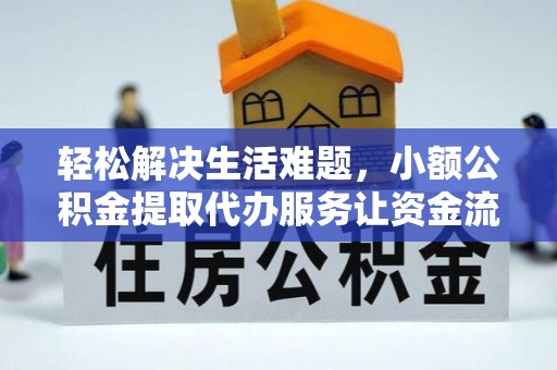 定远轻松解决生活难题，小额公积金提取代办服务让资金流动更便捷