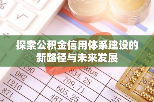 定远探索公积金信用体系建设的新路径与未来发展