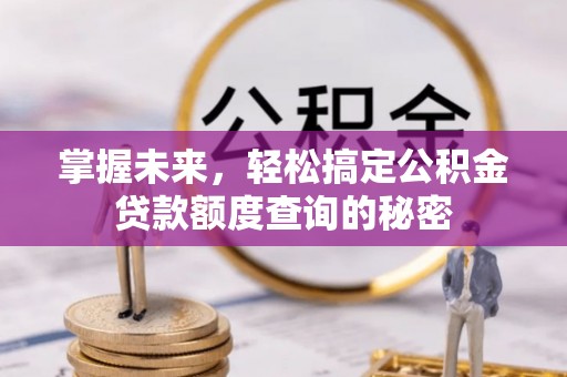 定远掌握未来，轻松搞定公积金贷款额度查询的秘密