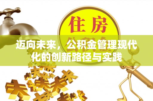 定远迈向未来，公积金管理现代化的创新路径与实践
