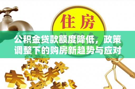 定远公积金贷款额度降低，政策调整下的购房新趋势与应对策略