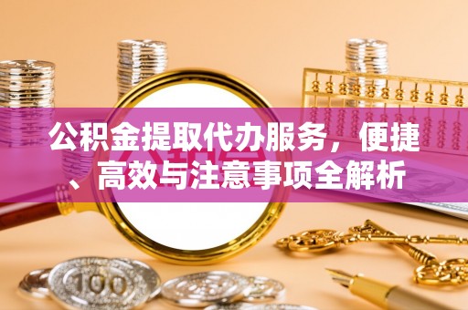 定远公积金提取代办服务，便捷、高效与注意事项全解析