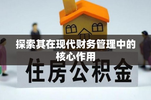 定远探索其在现代财务管理中的核心作用