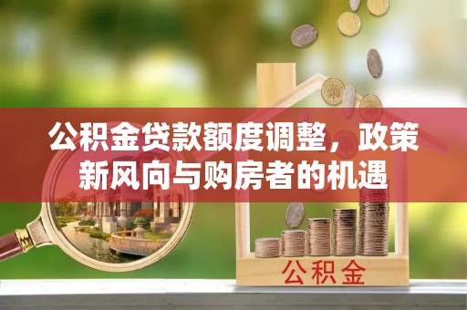 定远公积金贷款额度调整，政策新风向与购房者的机遇