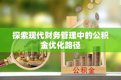 定远探索现代财务管理中的公积金优化路径