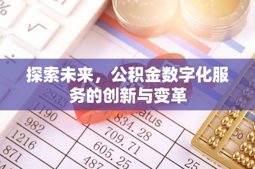 定远探索未来，公积金数字化服务的创新与变革