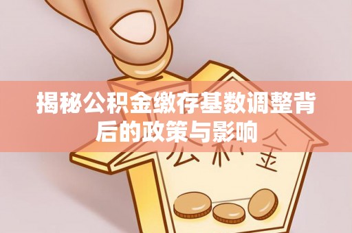 定远揭秘公积金缴存基数调整背后的政策与影响