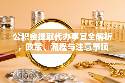 定远公积金提取代办事宜全解析，政策、流程与注意事项