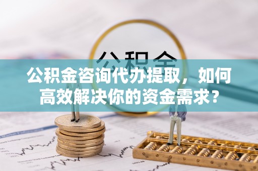 定远公积金咨询代办提取，如何高效解决你的资金需求？