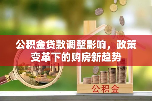 定远公积金贷款调整影响，政策变革下的购房新趋势