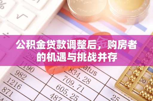定远公积金贷款调整后，购房者的机遇与挑战并存