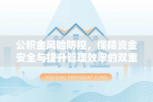 定远公积金风险防控，保障资金安全与提升管理效率的双重探索