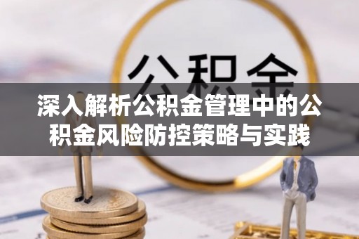 定远深入解析公积金管理中的公积金风险防控策略与实践