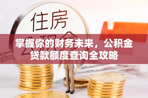 定远掌握你的财务未来，公积金贷款额度查询全攻略