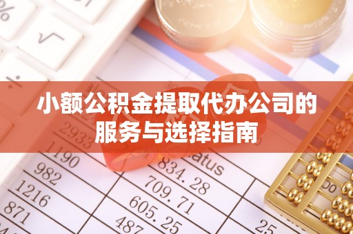 定远小额公积金提取代办公司的服务与选择指南