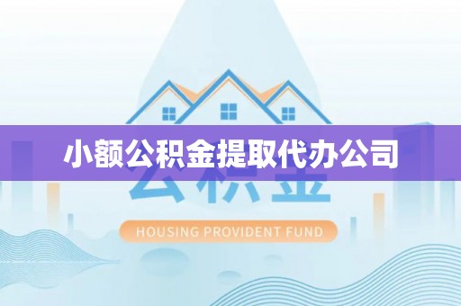 定远小额公积金提取代办公司